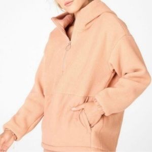 Fabletics Lotta Sherpa Half-Zip jacket M